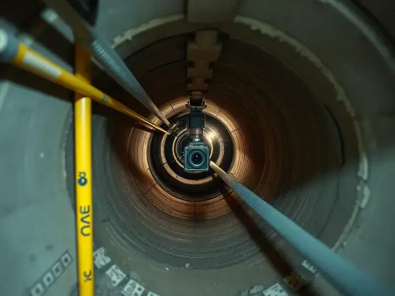 マンション排水主管の調査